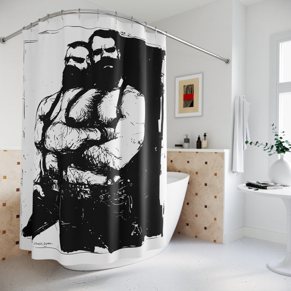 Tough Guys Shower Curtain
