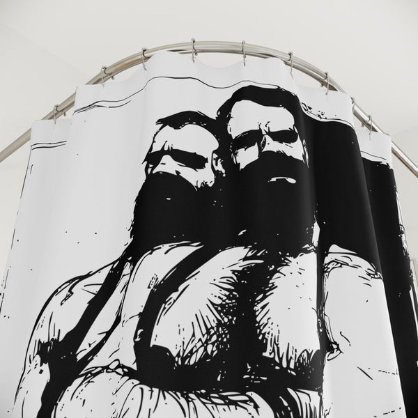 Tough Guys Shower Curtain