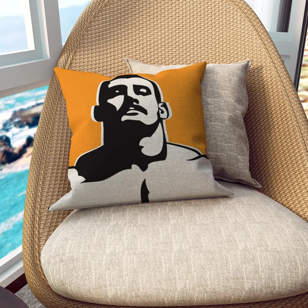 Stache, Accent Pillow