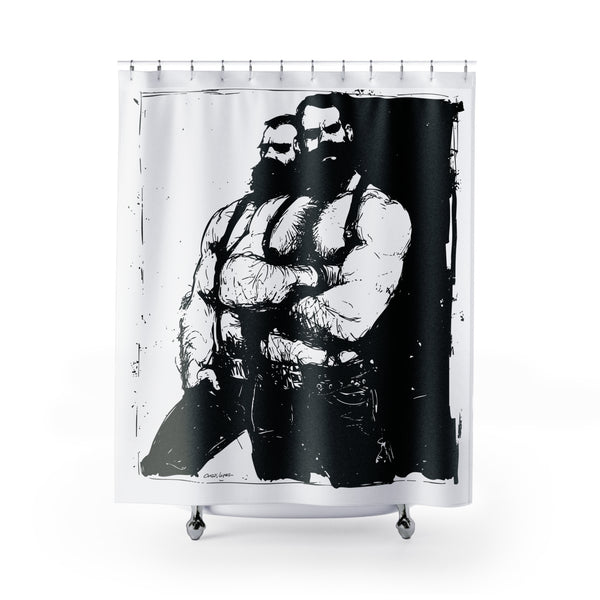 Tough Guys Shower Curtain