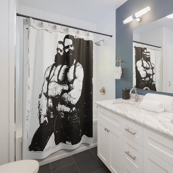 Tough Guys Shower Curtain