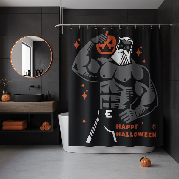 Happy Halloween Shower Curtain