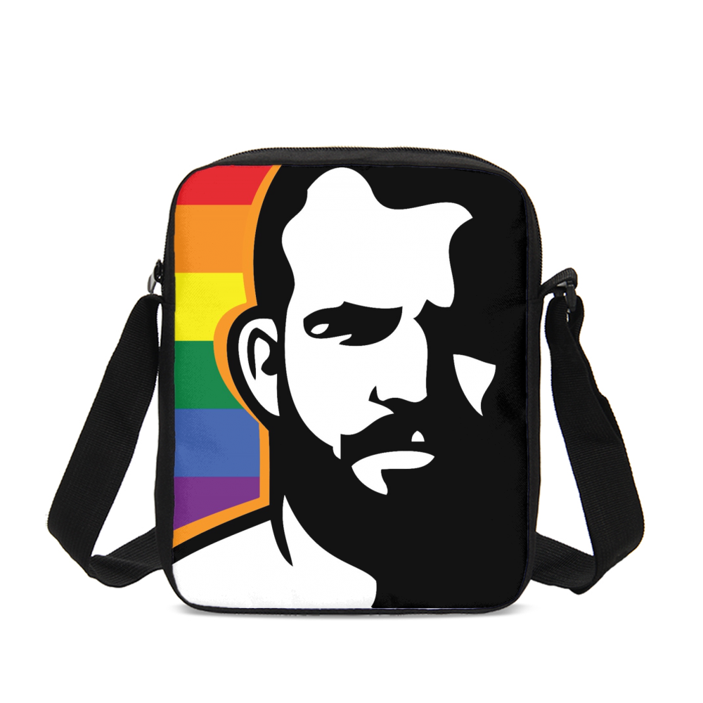 Man Icon Pride Messenger Pouch Chris Lopez Studio