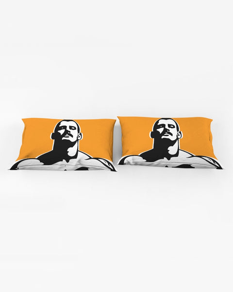 Stache, Queen Pillow Case