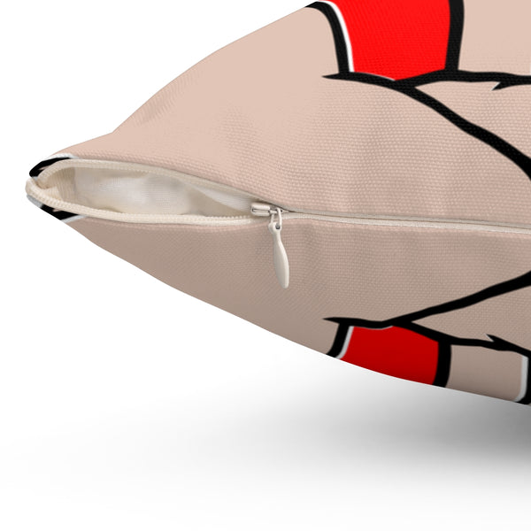 Santa 2022, Spun Polyester Square Pillow