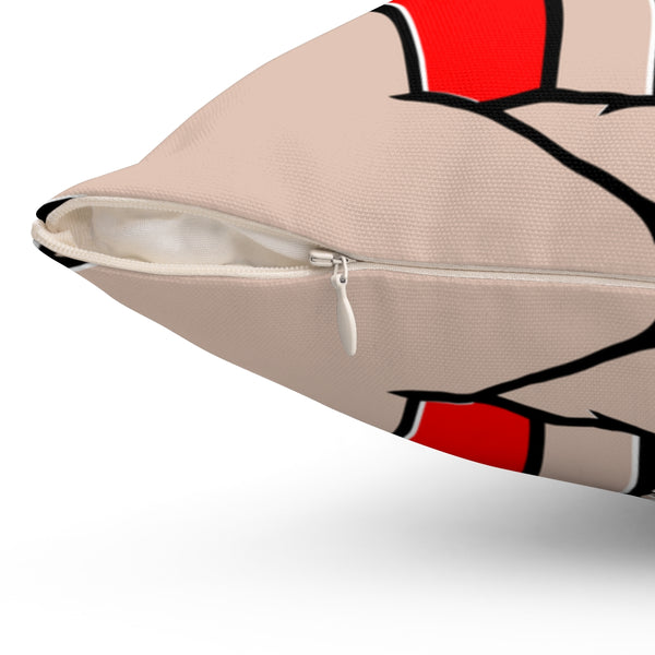 Santa 2022, Spun Polyester Square Pillow