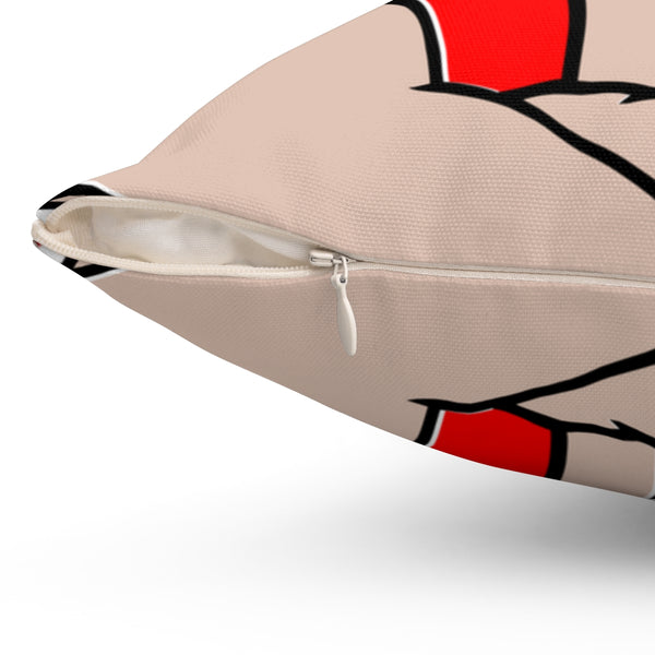 Santa 2022, Spun Polyester Square Pillow