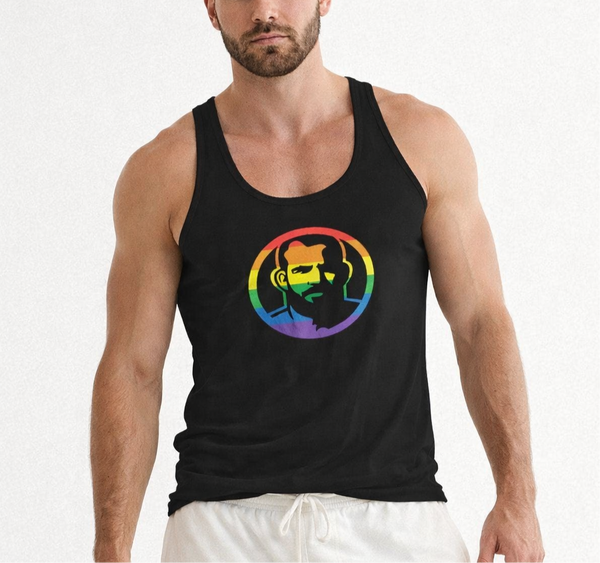 Icon (I Fight Back) Men's Black Tank