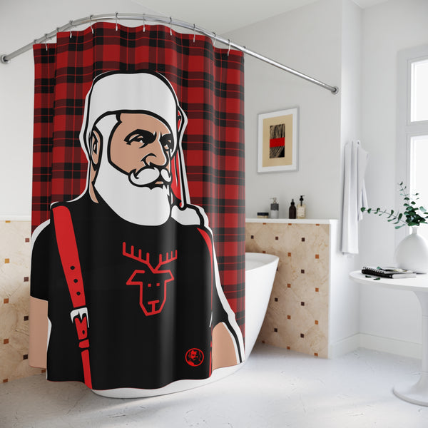 Santa 20 Shower Curtain