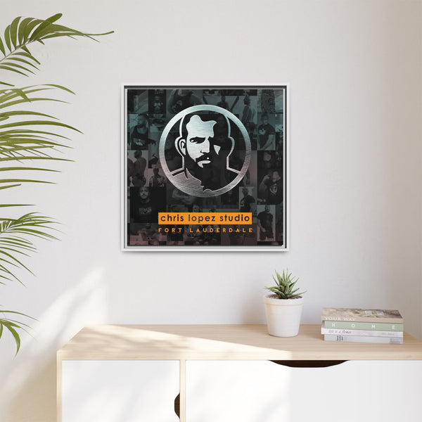 Icon Studio, Giclee Print on Matte Canvas, Framed