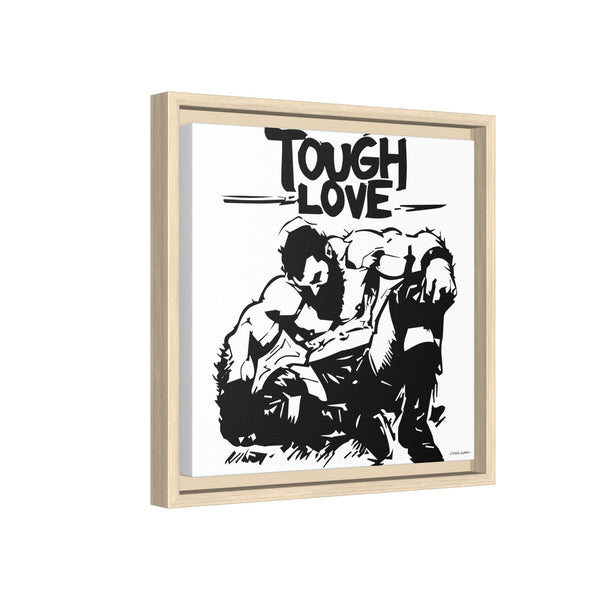 Tough Love, Giclee Print on Canvas, Framed (Multi-color)