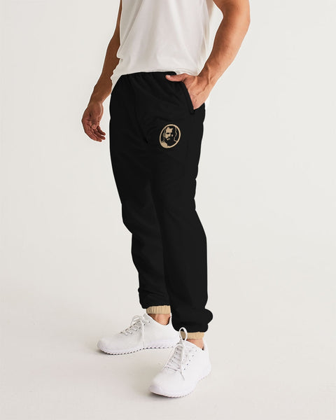 Wrestlers, solid black All-Over Printed Track Pants