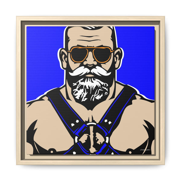 Shades 2, Giclee print on Canvas, Framed (Multi-color)