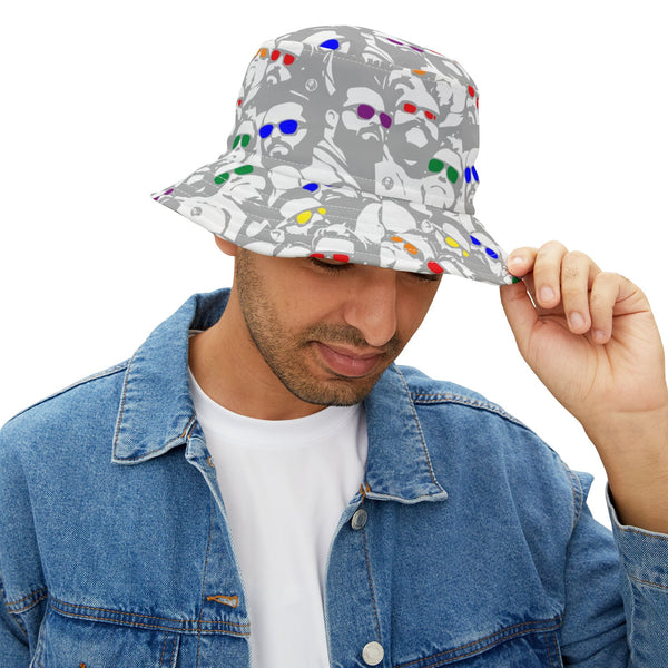 Bright Days, All Over Printed Bucket Hat.