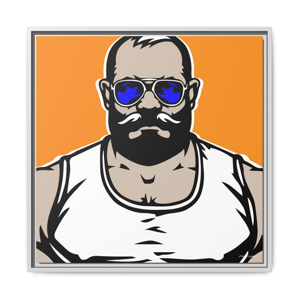 Shades 3, Giclee Print 0n Canvas, Framed (Multi-color)