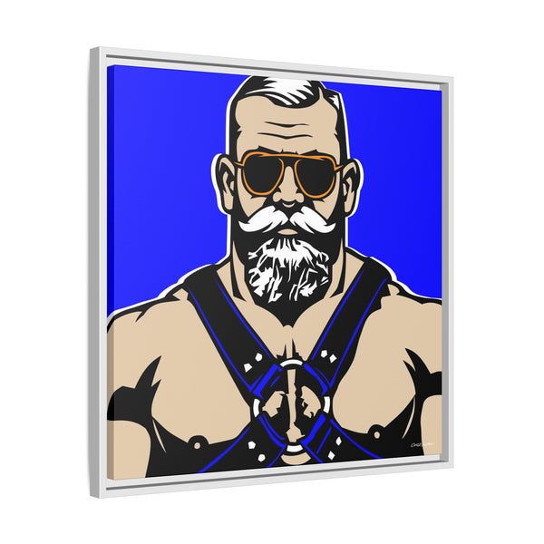 Shades 2, Giclee print on Canvas, Framed (Multi-color)