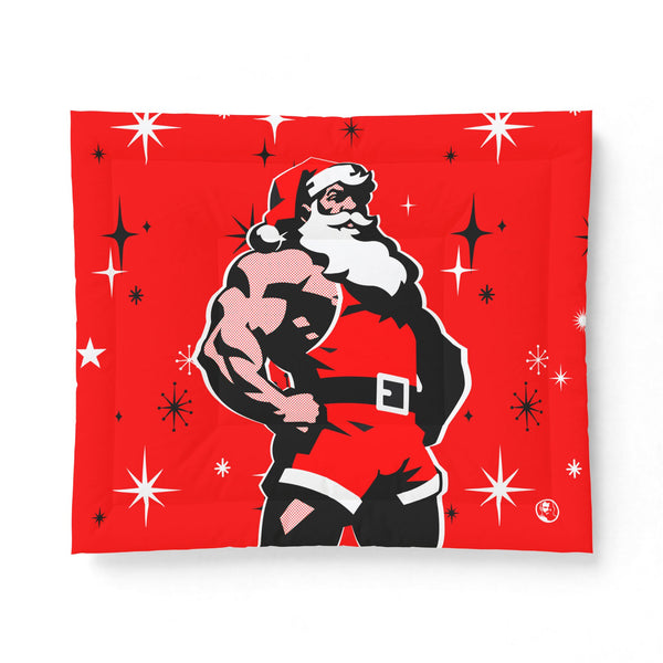 Santa 2026 Red, Cotton Comforter
