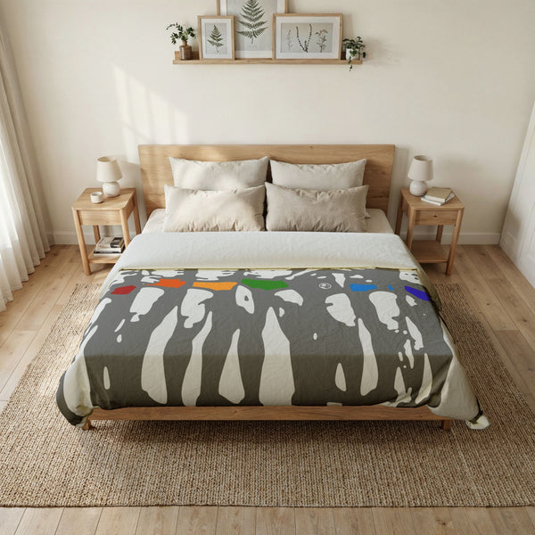Your Colors, Cotton Duvet Cover (Queen & King)