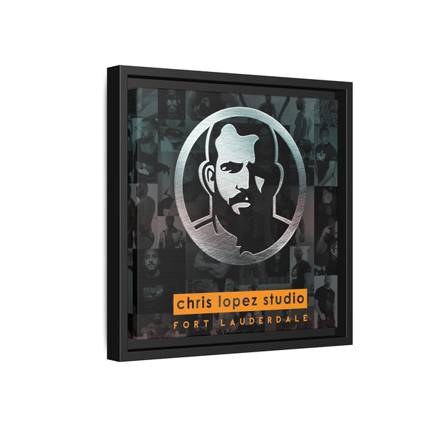 Icon Studio, Giclee Print on Matte Canvas, Framed