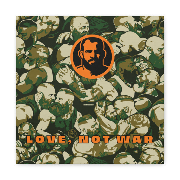 Love, Not War, Canvas Gallery Wrap Print