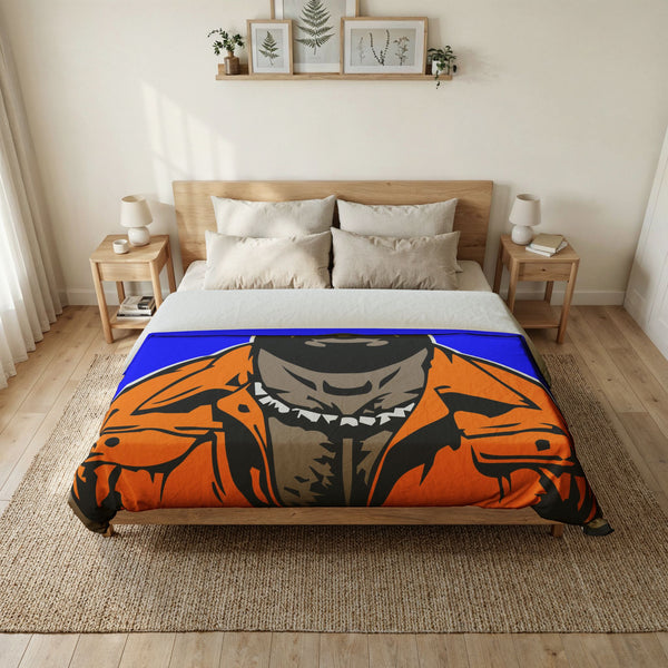 Shades 4, Cotton Duvet Cover (Queen & King)