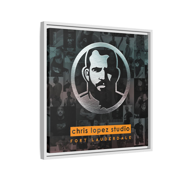 Icon Studio, Giclee Print on Matte Canvas, Framed