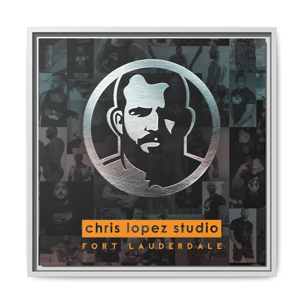 Icon Studio, Giclee Print on Matte Canvas, Framed