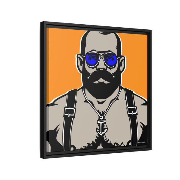 Shades 1, Giclee Print on Matte Canvas, Framed