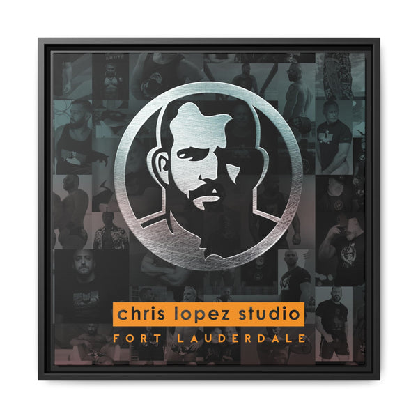 Icon Studio, Giclee Print on Matte Canvas, Framed