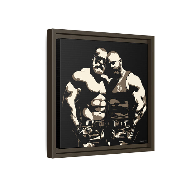 Couple 2, Giclee Print on Canvas, Framed (Multi-color)