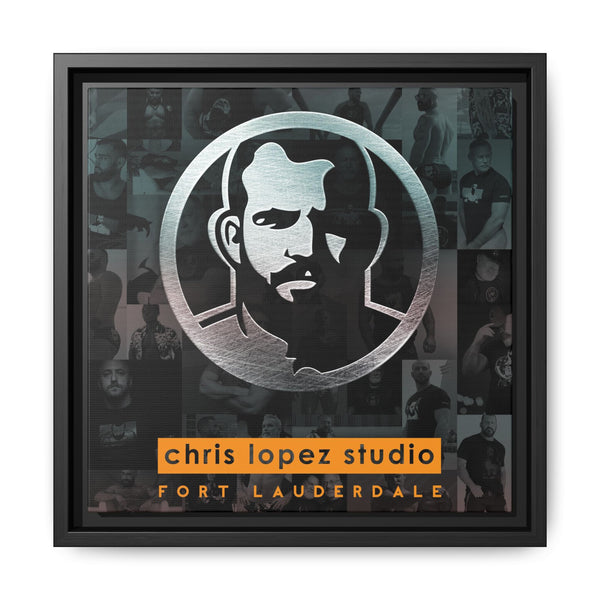 Icon Studio, Giclee Print on Matte Canvas, Framed