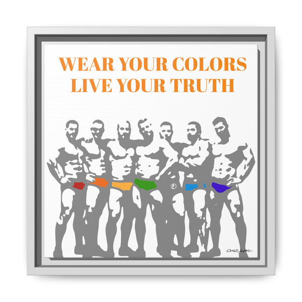 Your Colors, Giclee Print on Canvas, Framed (Multi-color)