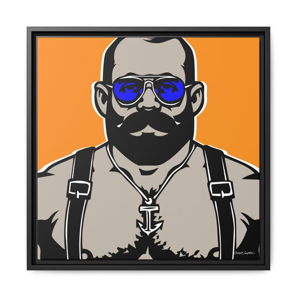 Shades 1, Giclee Print on Matte Canvas, Framed