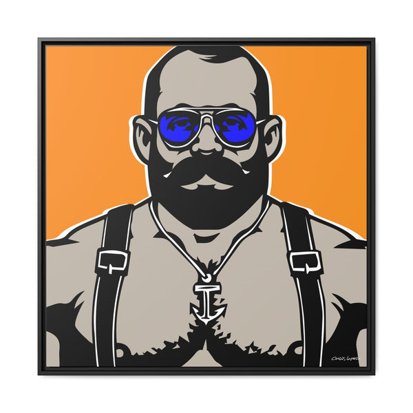 Shades 1, Giclee Print on Matte Canvas, Framed