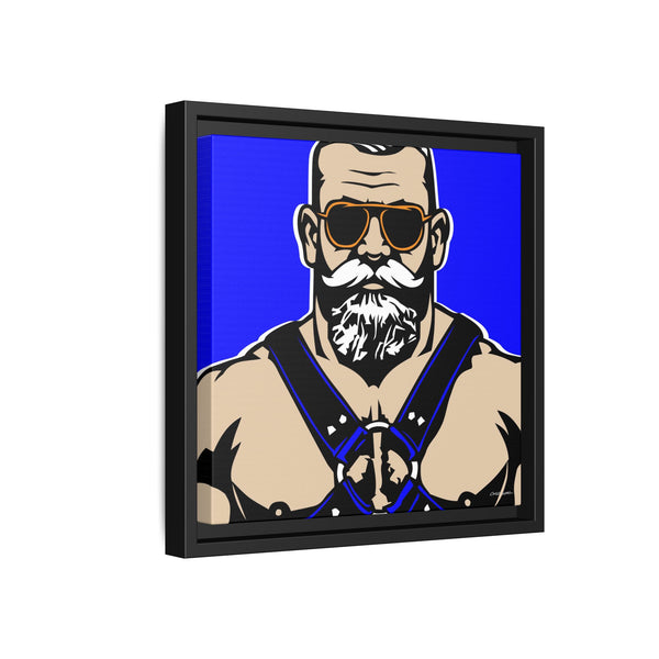 Shades 2, Giclee print on Canvas, Framed (Multi-color)