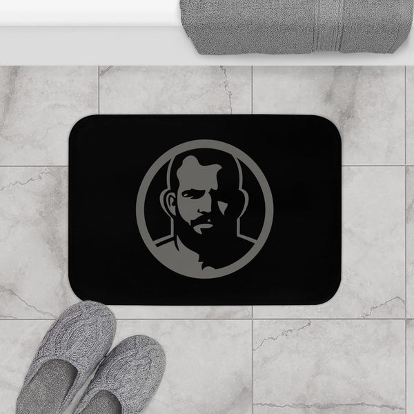 Icon, Black Bath Mat