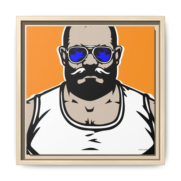 Shades 3, Giclee Print 0n Canvas, Framed (Multi-color)