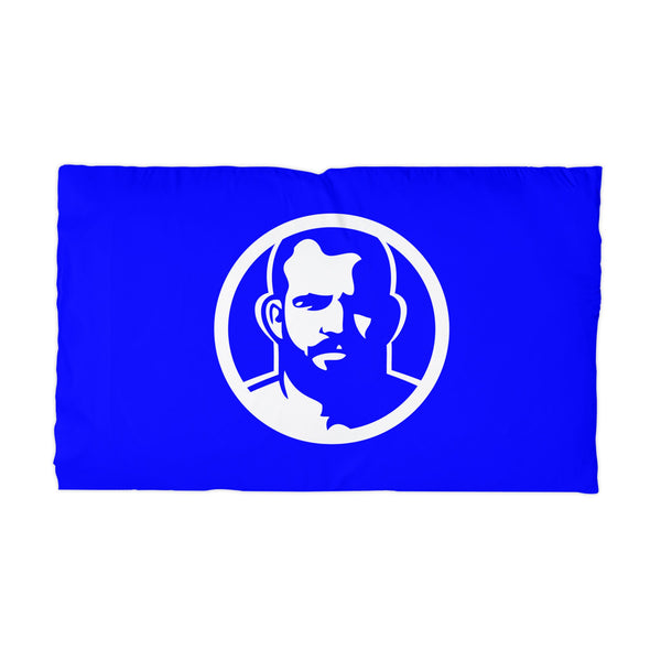 Shades Blue Microfiber Pillowcase