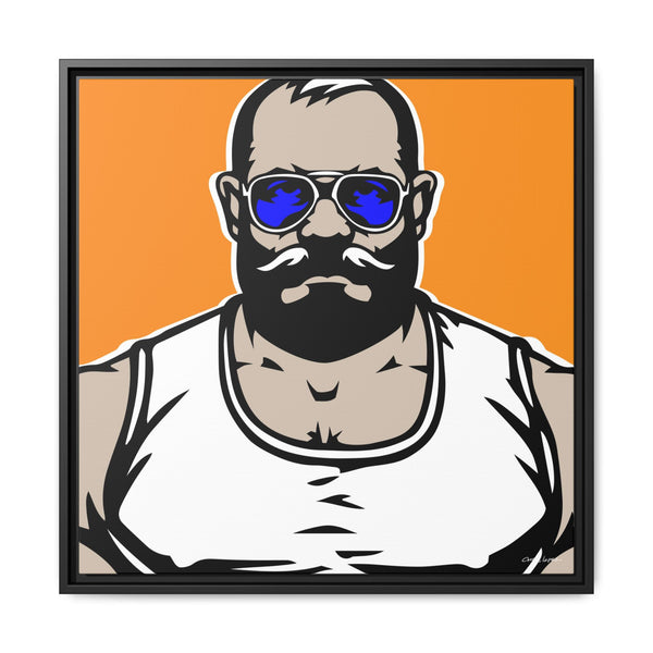 Shades 3, Giclee Print 0n Canvas, Framed (Multi-color)