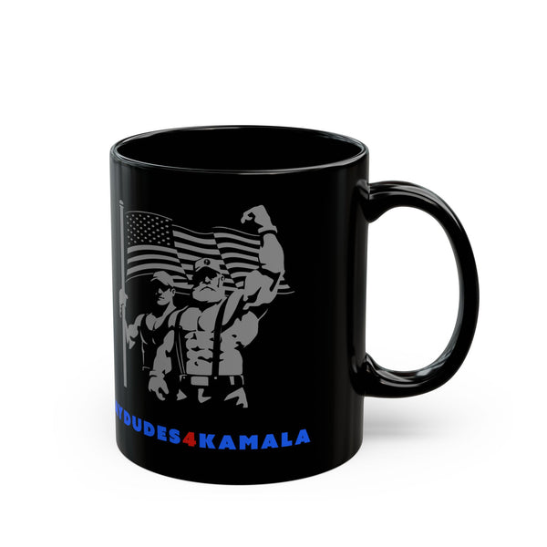 Gay Dudes 4 Kamala Black Mug (11oz, 15oz)