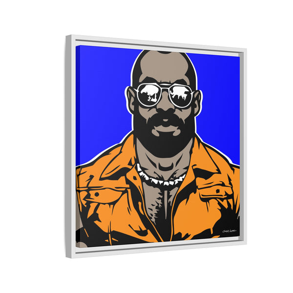 Shades 4, Giclee Print on Matte Canvas, Framed