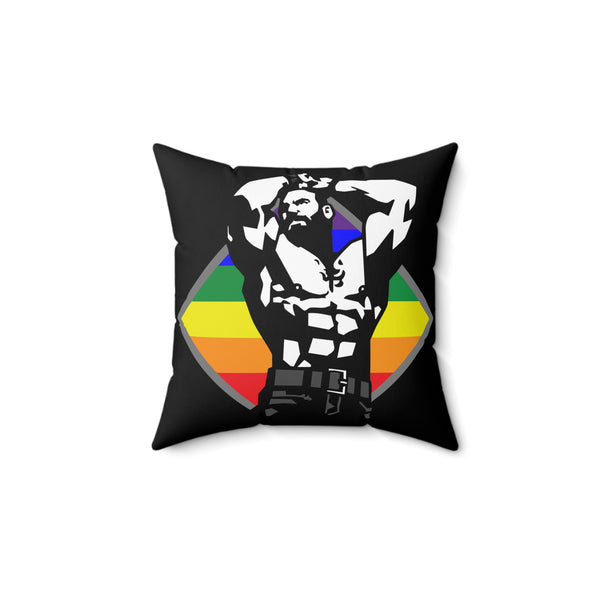 Shine (with pride) Spun Polyester Square Pillow