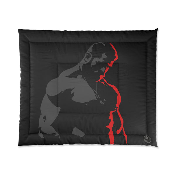 Red Dark Room Comforter