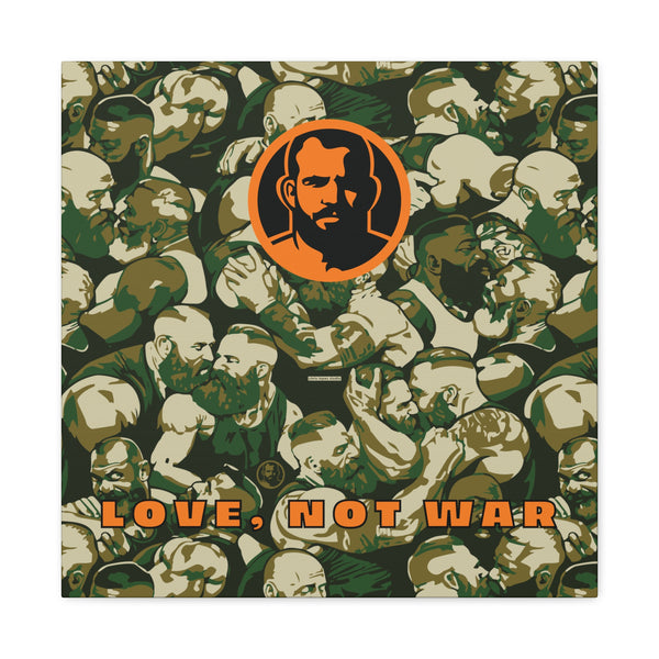 Love, Not War, Canvas Gallery Wrap Print