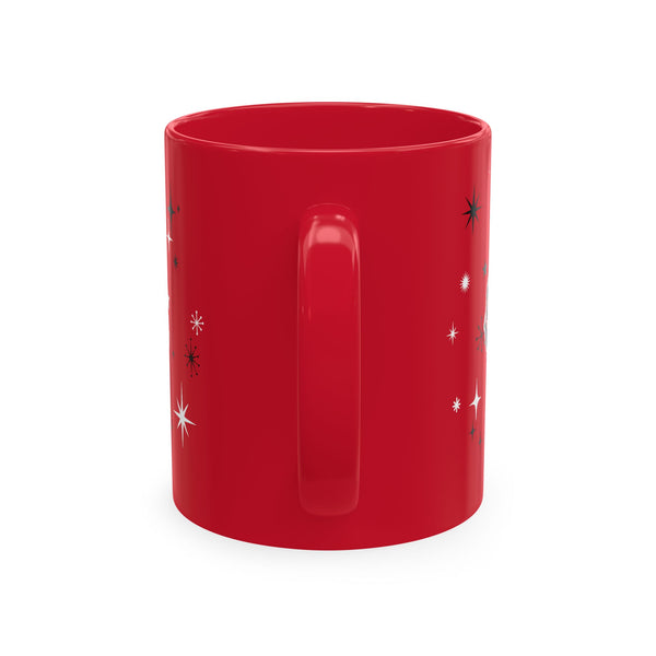 Santa 2026 Red, Traditional Ceramic Mug