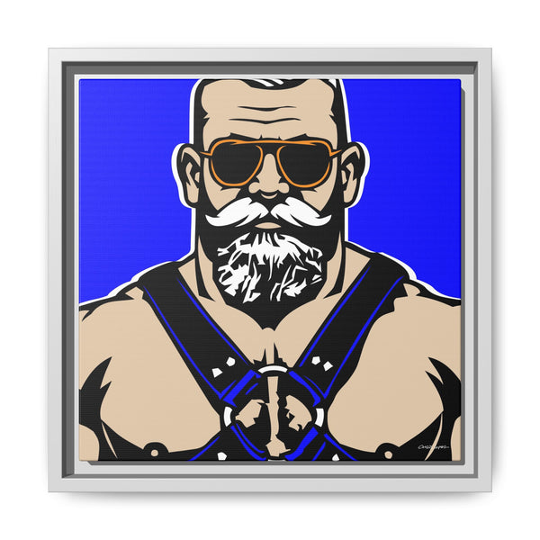 Shades 2, Giclee print on Canvas, Framed (Multi-color)