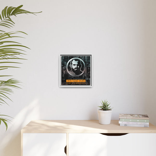 Icon Studio, Giclee Print on Matte Canvas, Framed