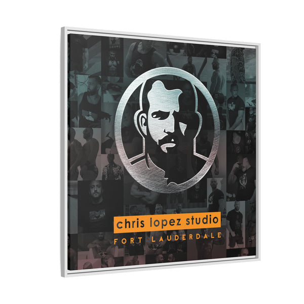 Icon Studio, Giclee Print on Matte Canvas, Framed