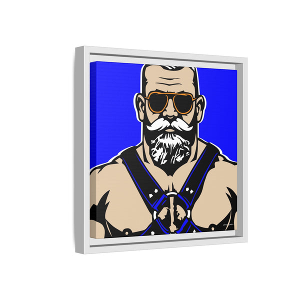 Shades 2, Giclee print on Canvas, Framed (Multi-color)