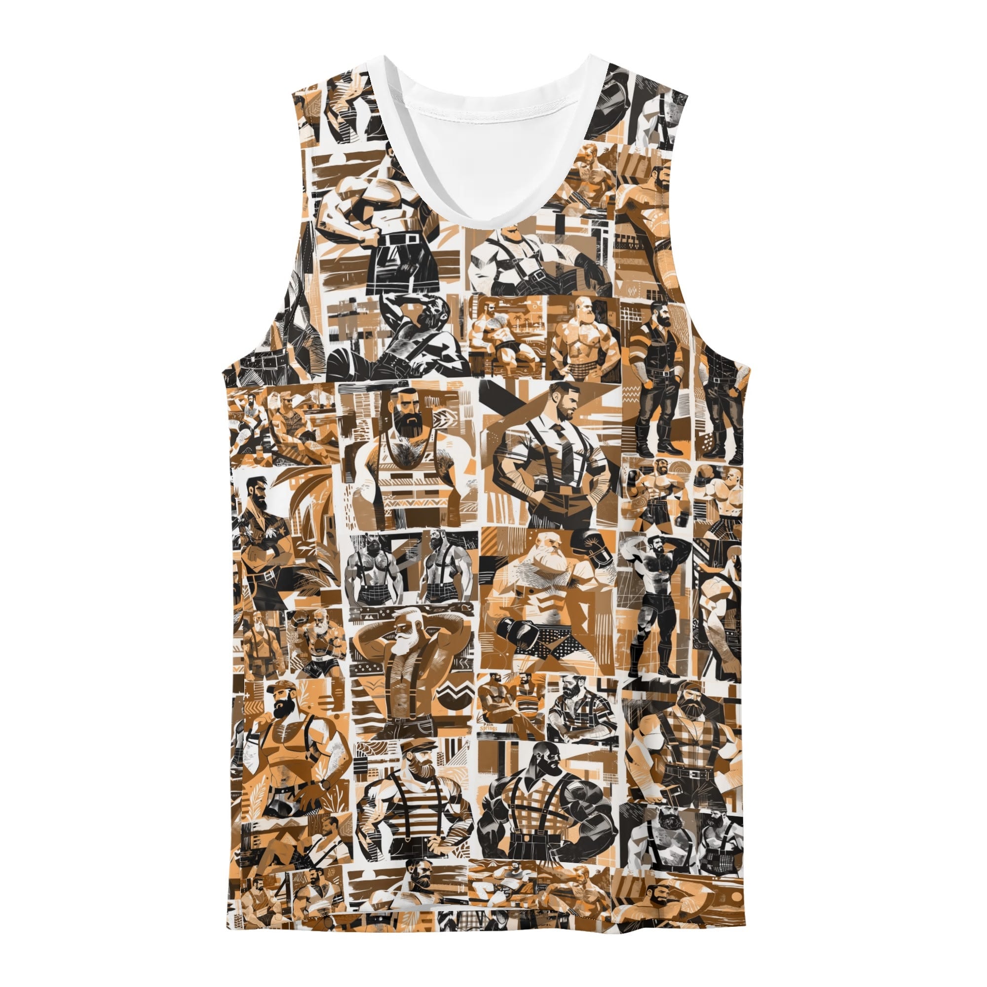 Mens Loose Fit Sleeveless Tank Top Muscle T-Shirt